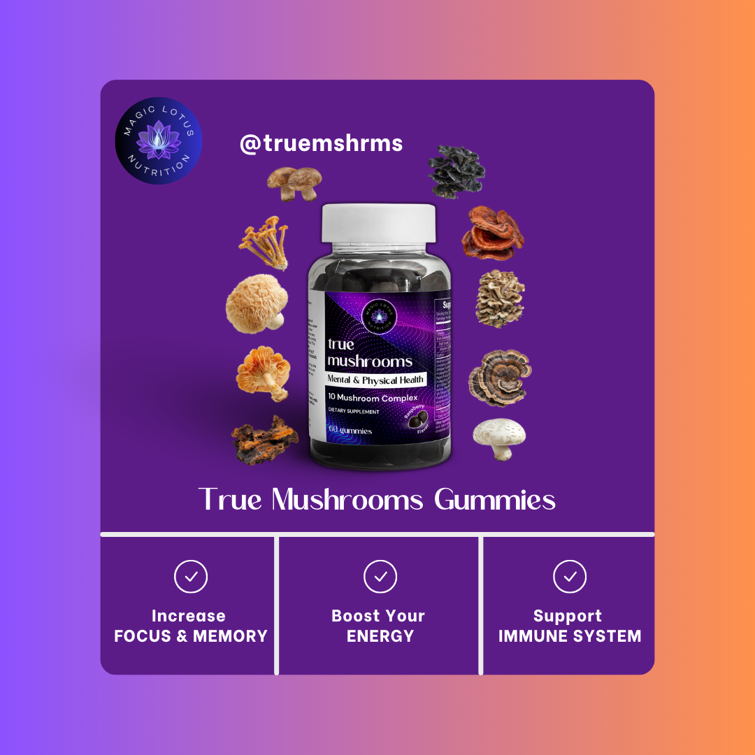 Unlock the Power of Nature with 10 Mushroom Complex Gummies