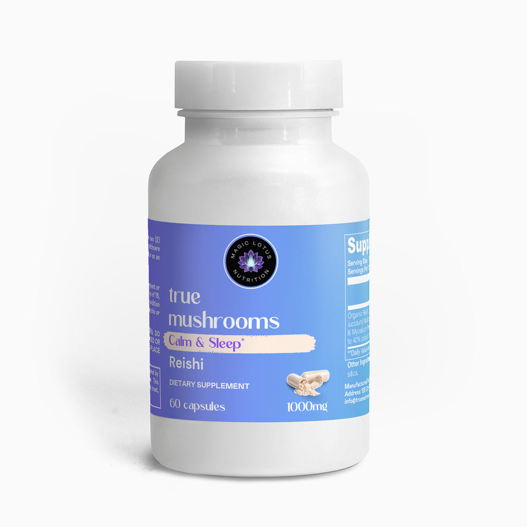 Reishi Mushroom Capsules - TRUEMSHRMS