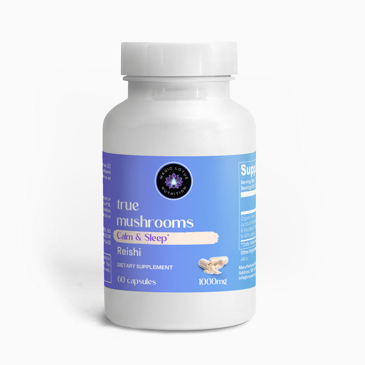 Reishi Mushroom Capsules - TRUEMSHRMS