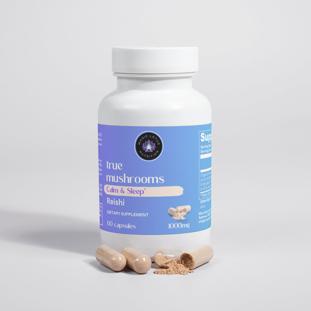 Reishi Mushroom Capsules - TRUEMSHRMS