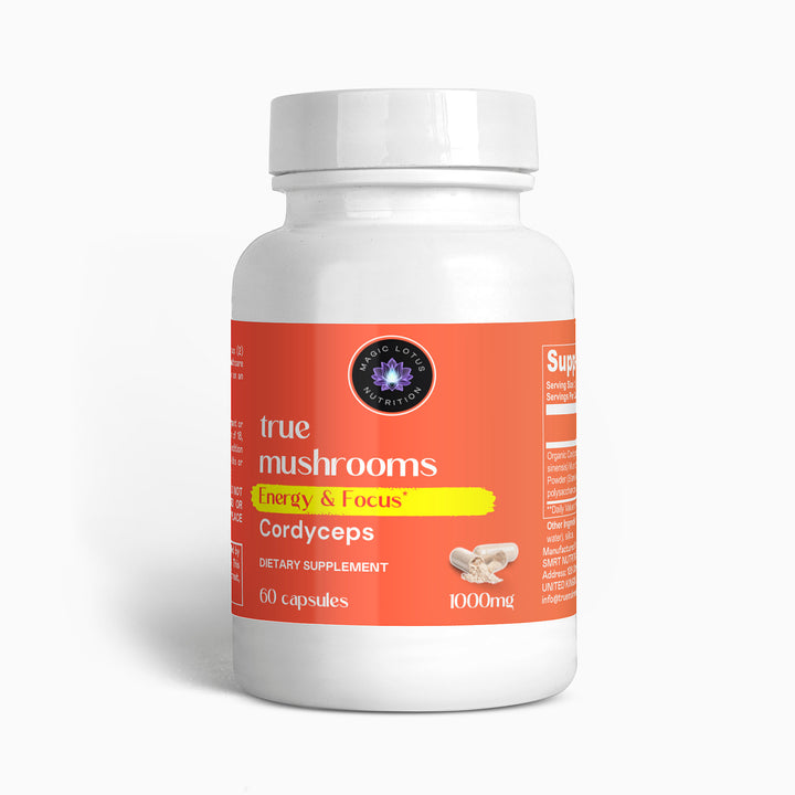 Cordyceps Mushroom Capsules - TRUEMSHRMS